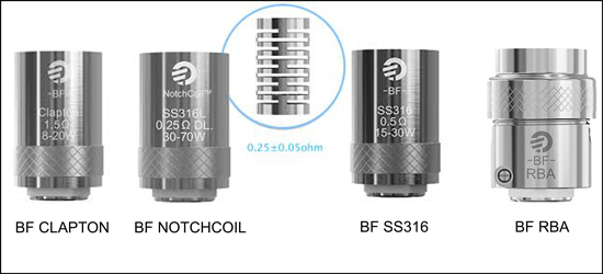 Resistances Joyetech BF Kit Cuboid Mini Joyetech