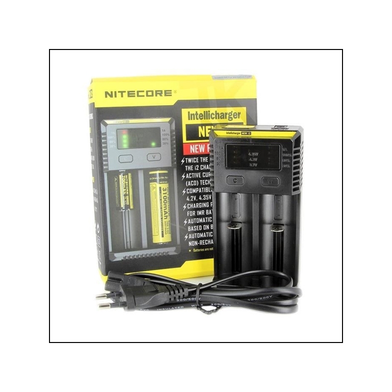 Chargeur Nitecore 2 accus 