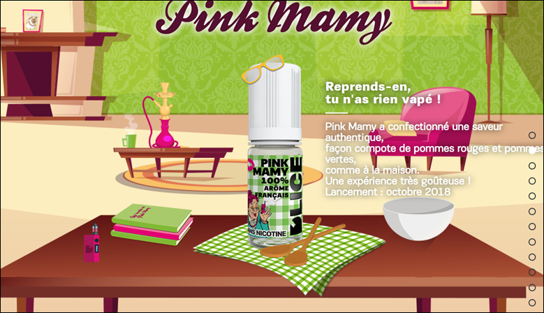 Pink Mamy D'lice e-liquides français